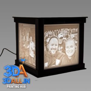 Square Lithophane Light Box