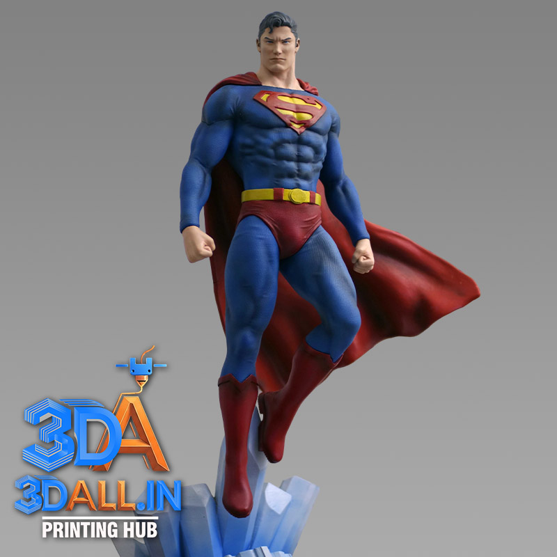 Superman 3D Print Model